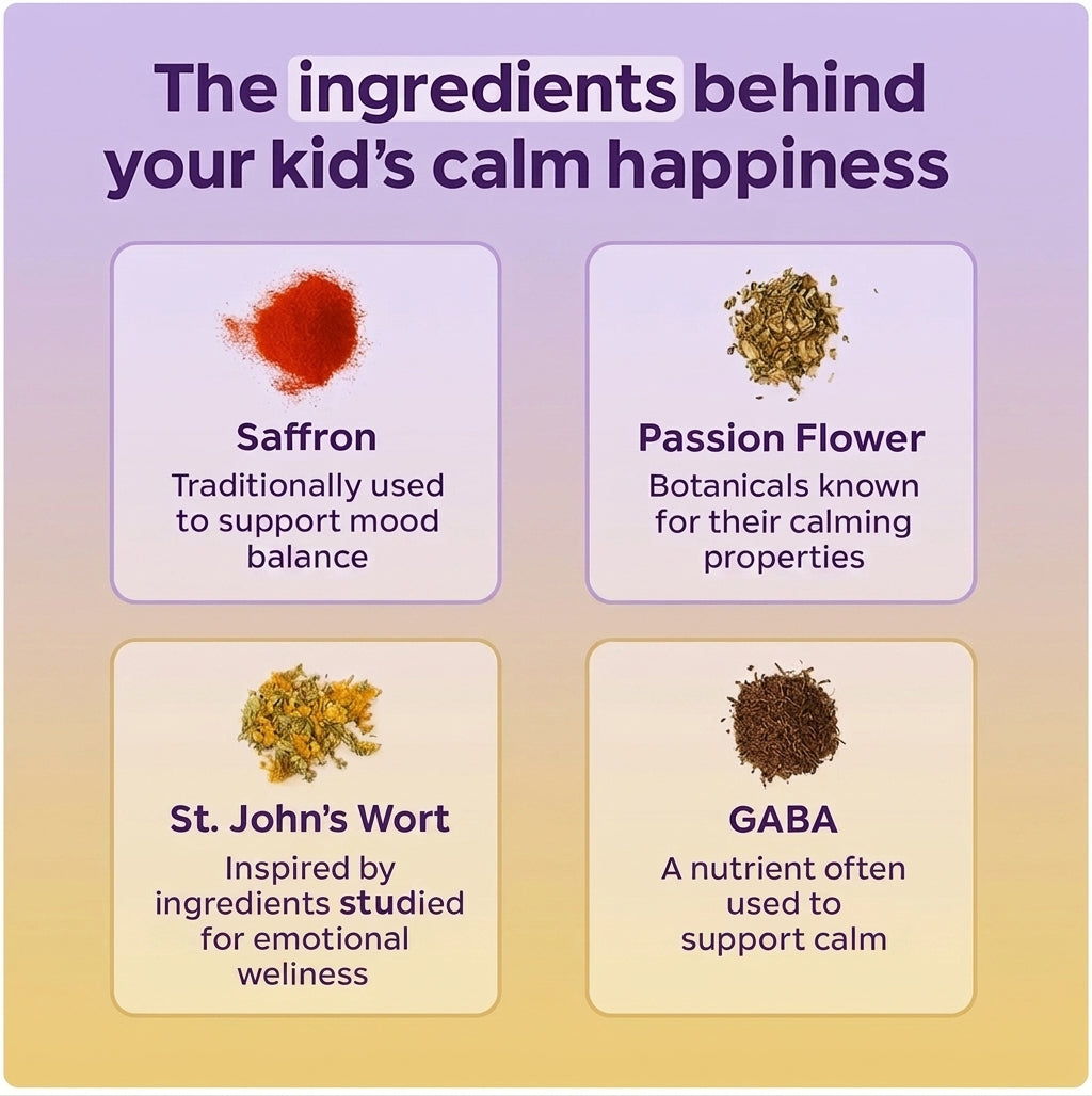 Mellow Monsters Focus & Calm Gummies